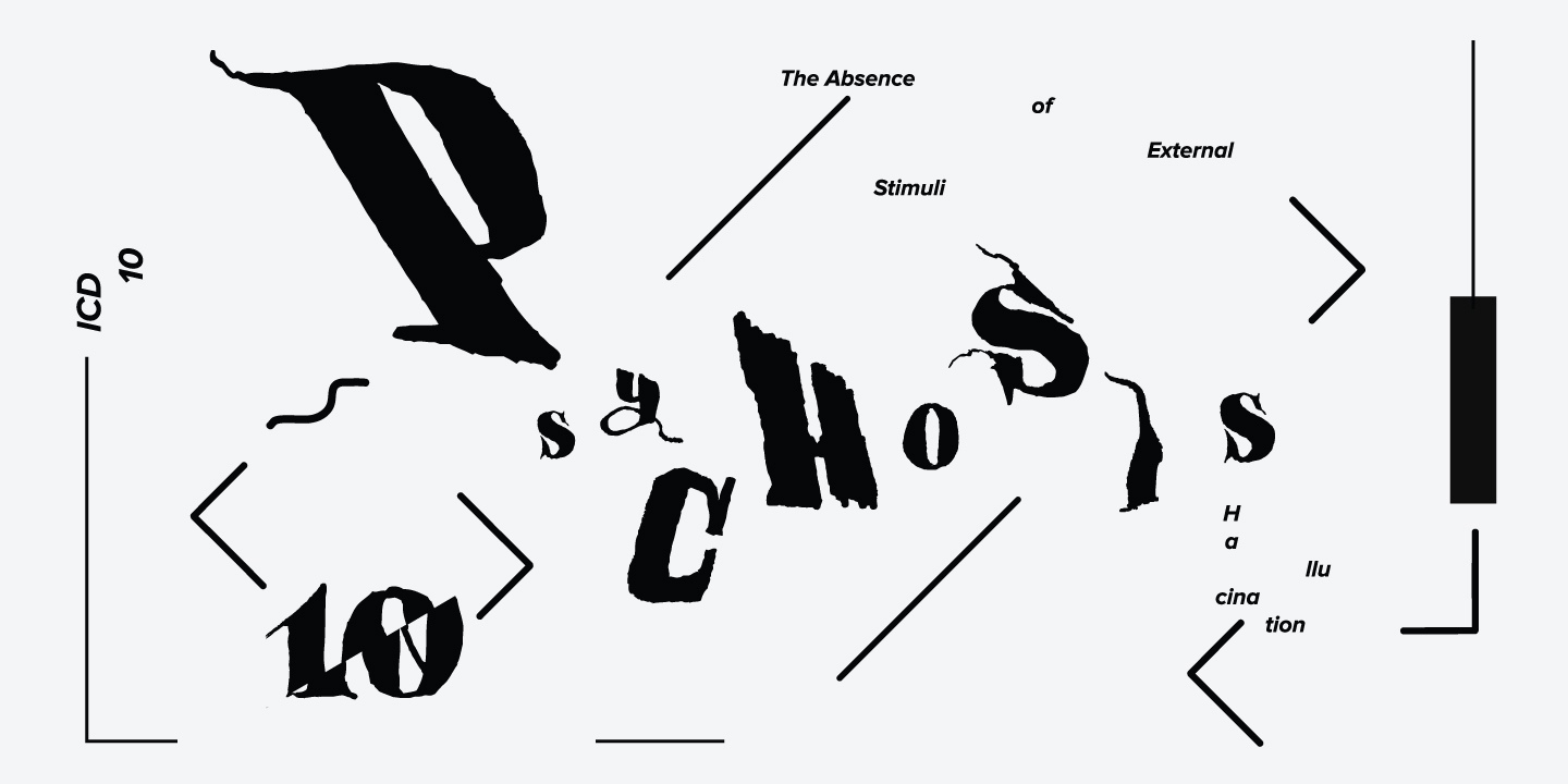 폰트 YWFT Psychosis