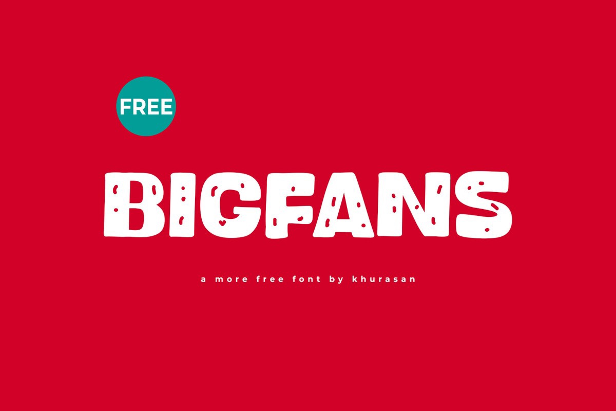 폰트 Bigfans