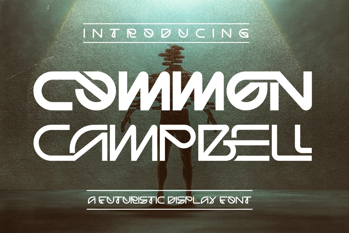폰트 Common Campbell