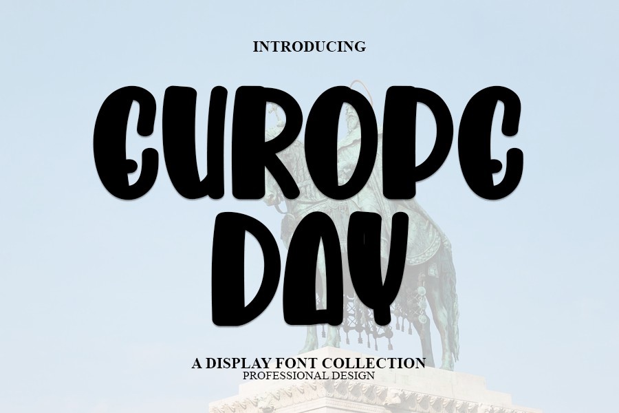 폰트 Europe Day