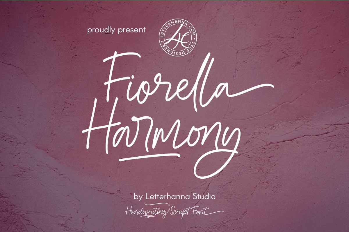 폰트 Fiorella Harmony