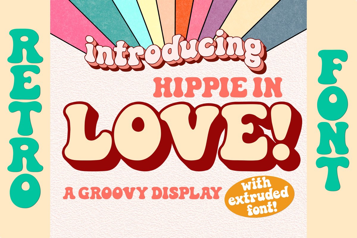 폰트 Hippie in Love