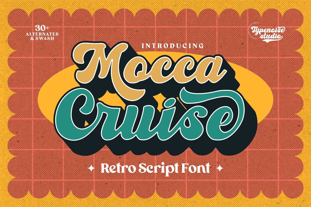 폰트 Mocca Cruise