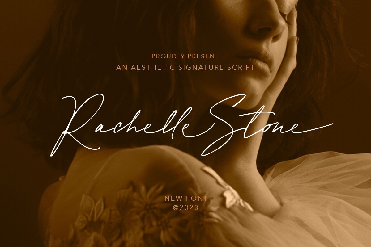 폰트 Rachelle Stone