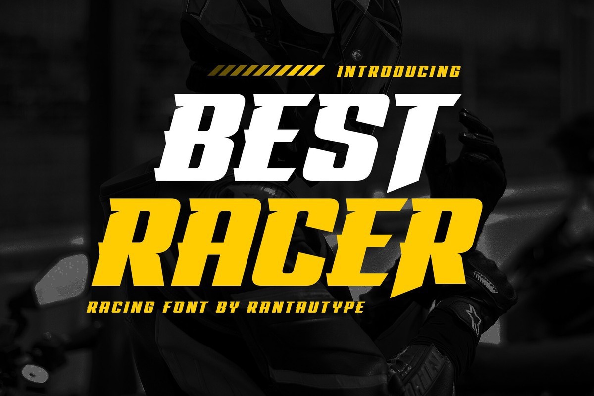 폰트 Best Racer