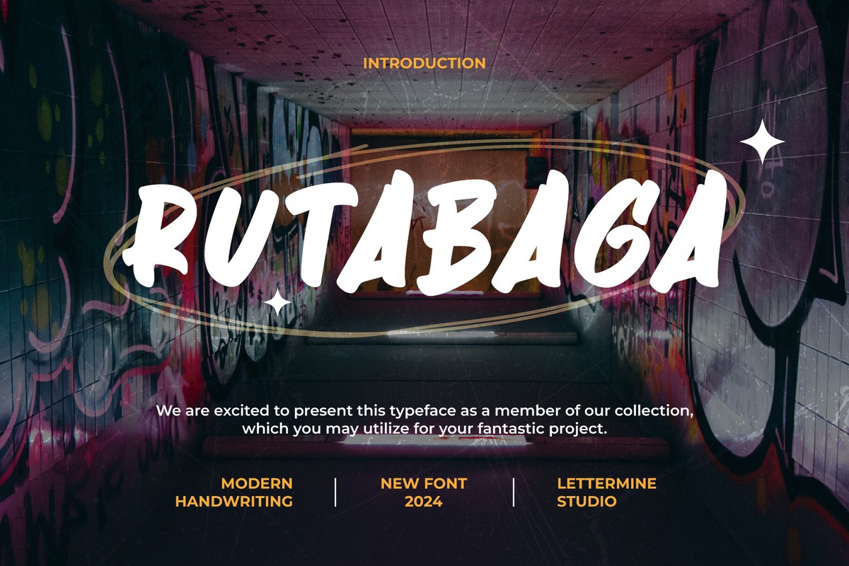 폰트 Rutabaga