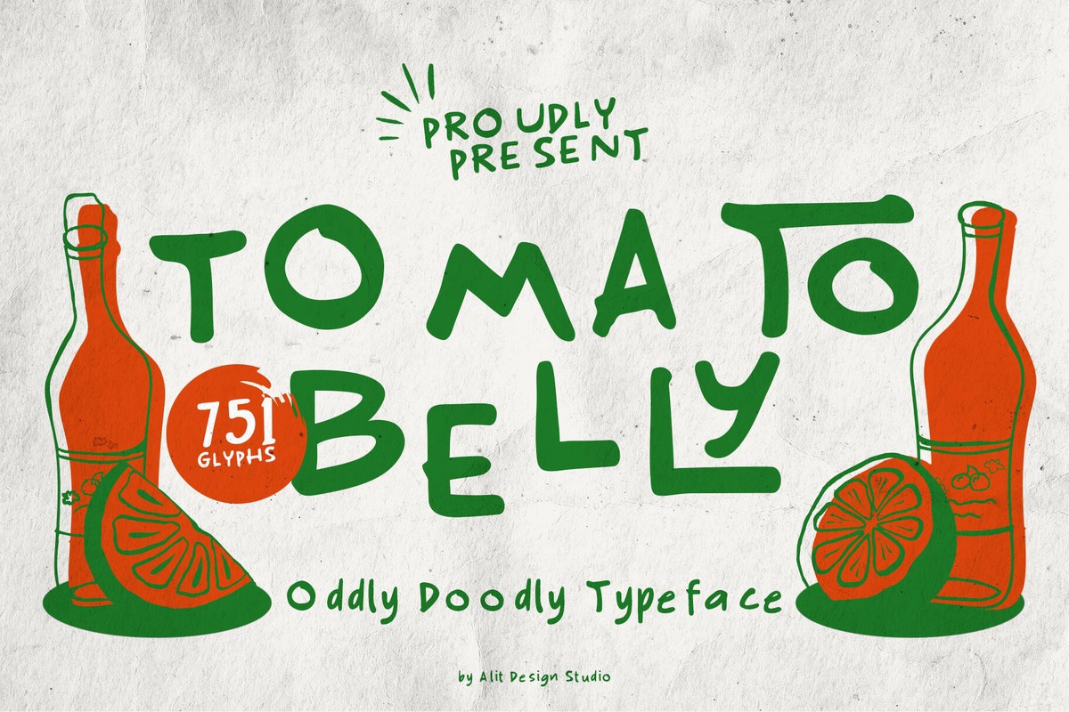 폰트 Tomato Belly