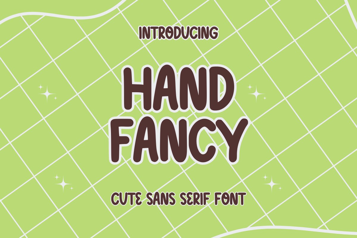 폰트 HandFancy