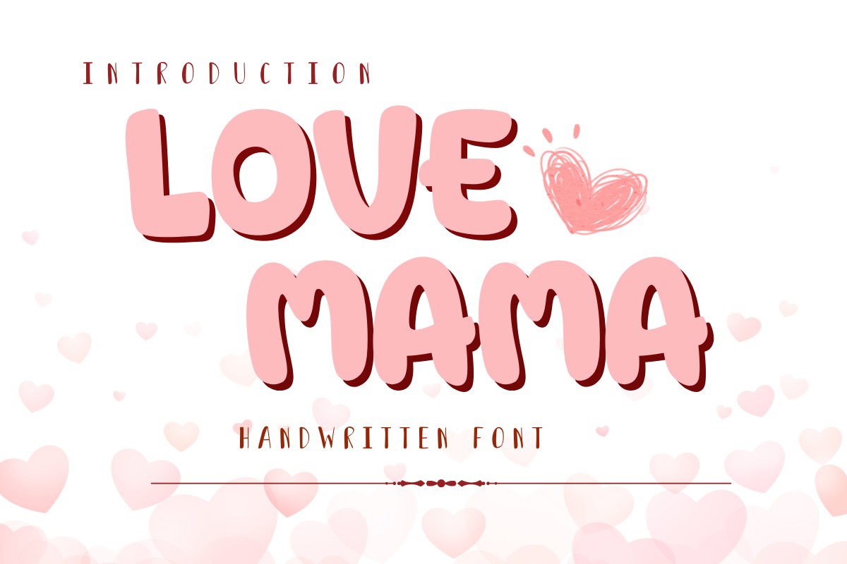 폰트 Love Mama