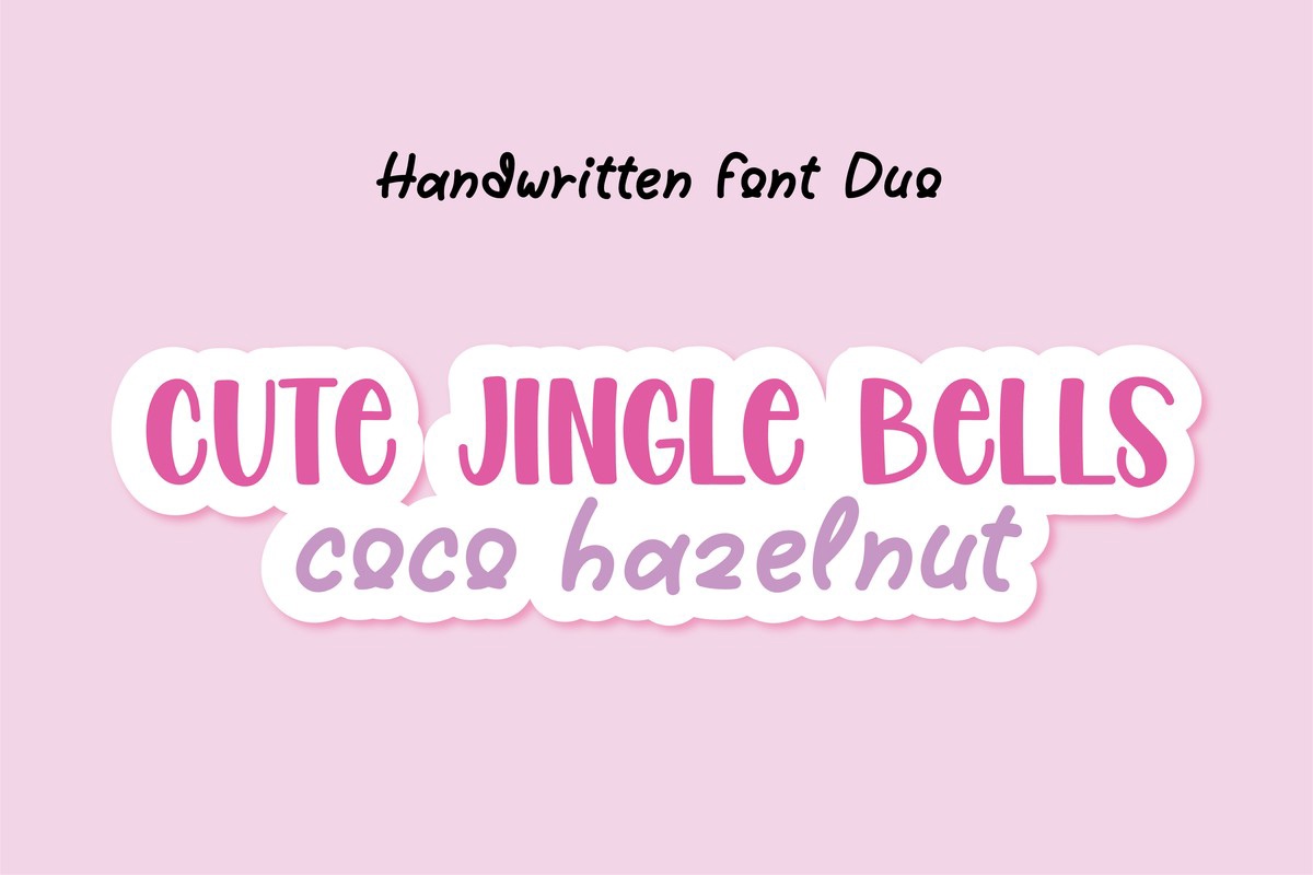 폰트 Cute Jingle Bells