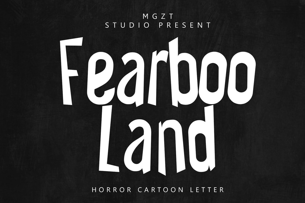 폰트 Fearboo Land