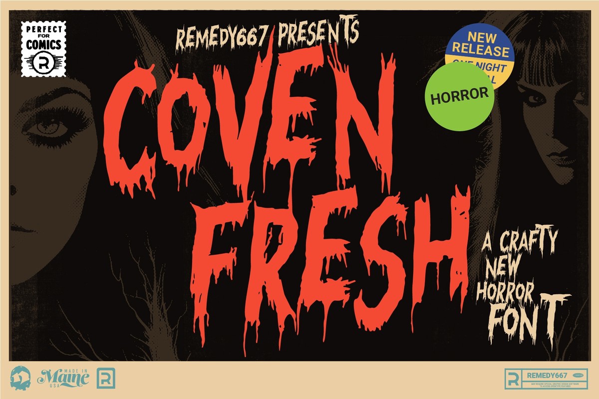 폰트 Coven Fresh