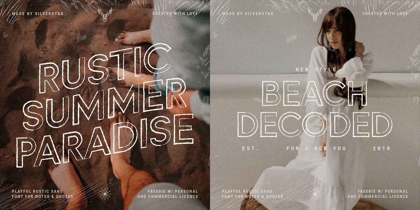 폰트 Summer Paradise