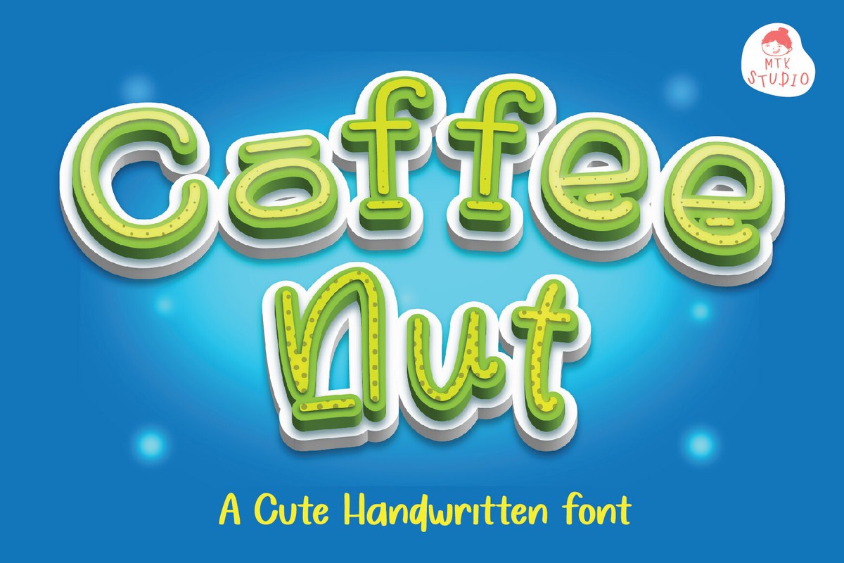 폰트 Coffeenut