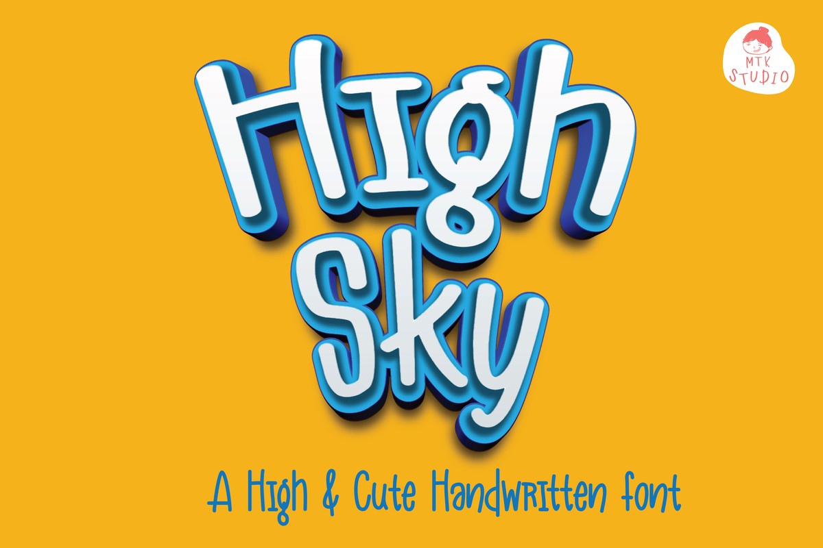 폰트 Highsky