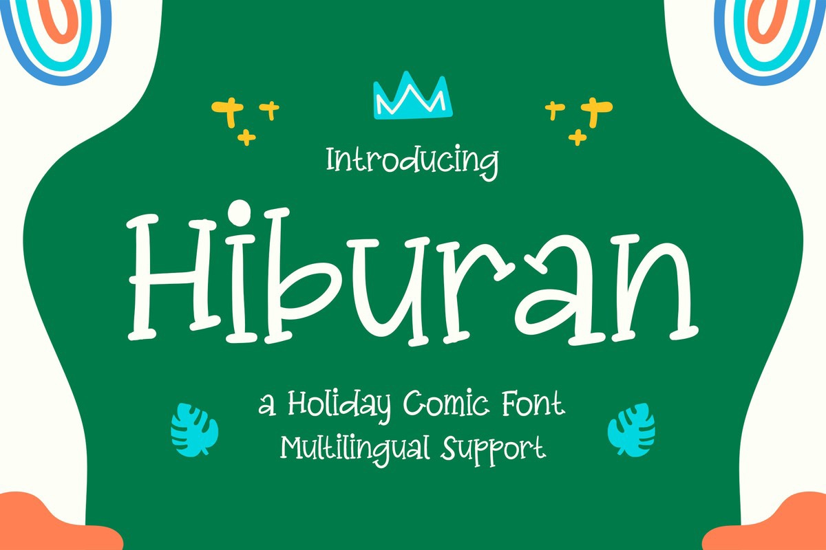 폰트 Hiburan