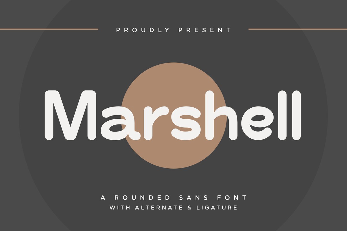 폰트 Marshell