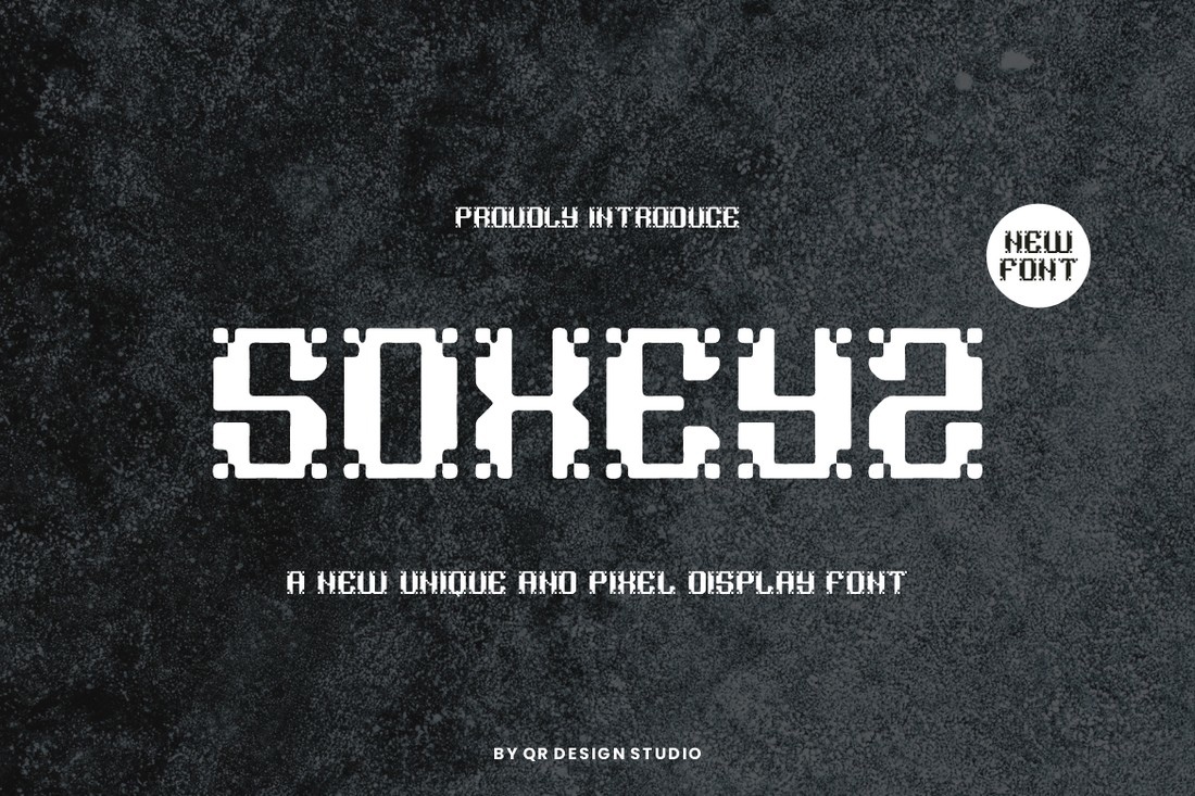 폰트 Soxeyz