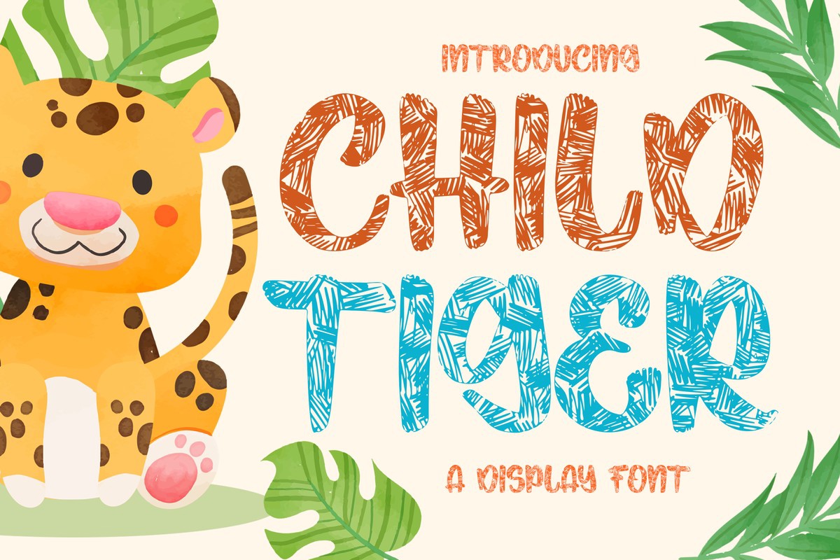 폰트 Child Tiger