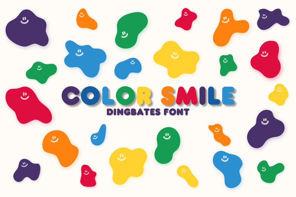 폰트 Color Smile