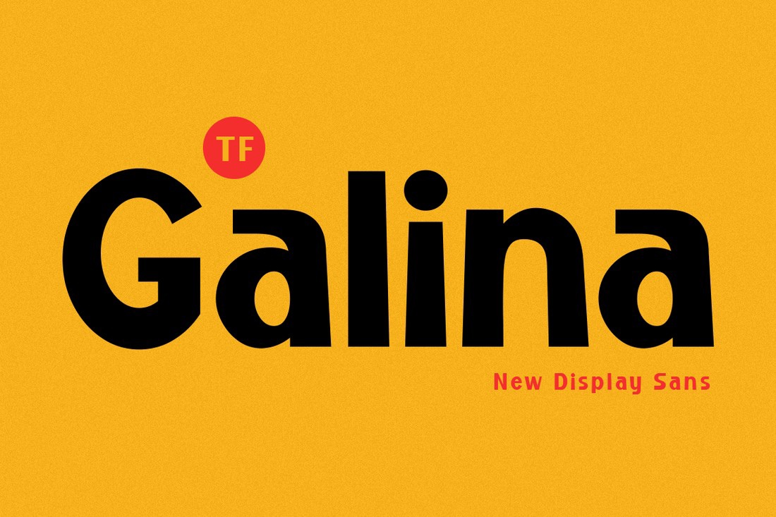 폰트 TF Galina
