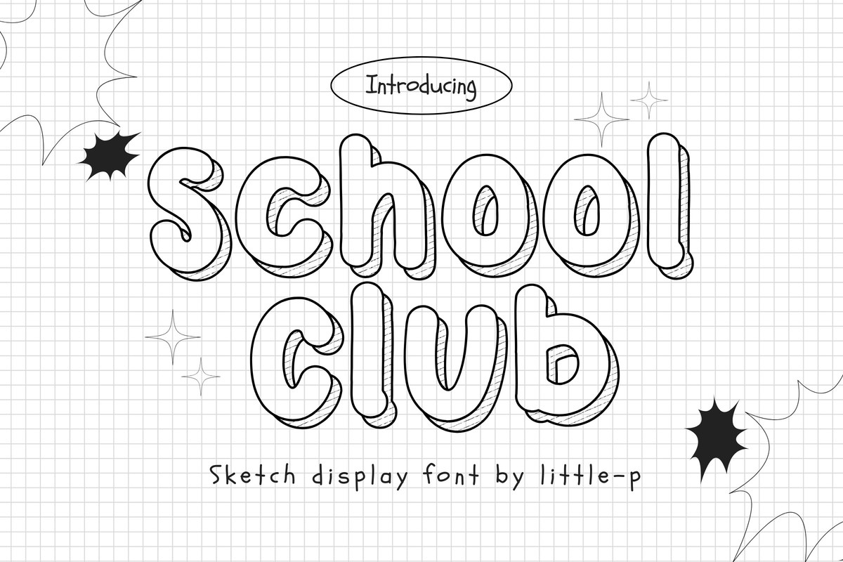 폰트 School Club