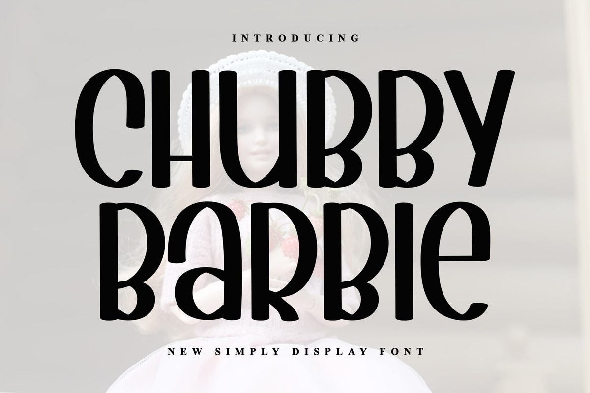 폰트 Chubby Barbie