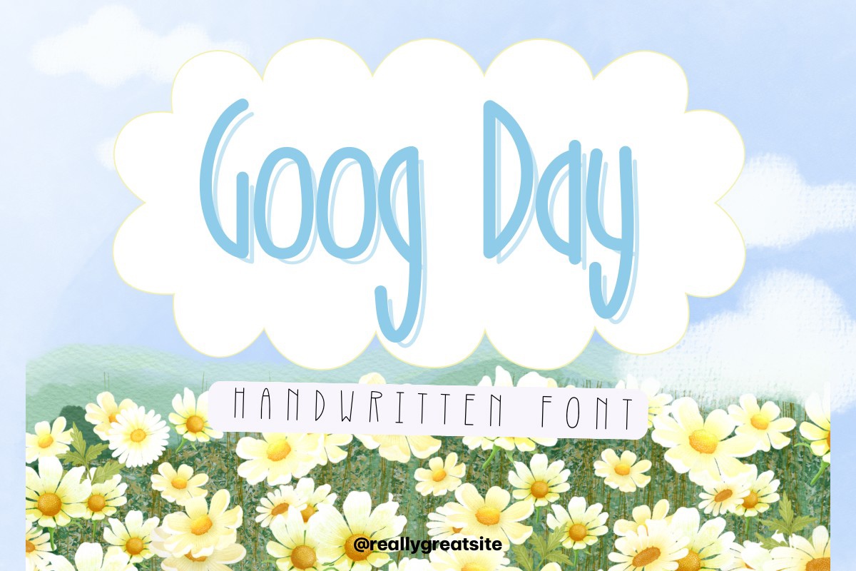폰트 Goog Day