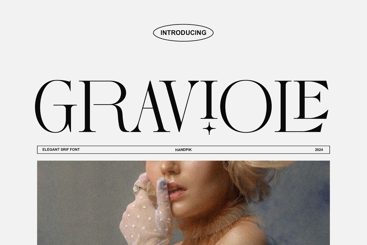 폰트 Graviole