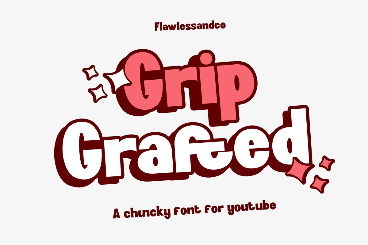 폰트 Grip Grafted