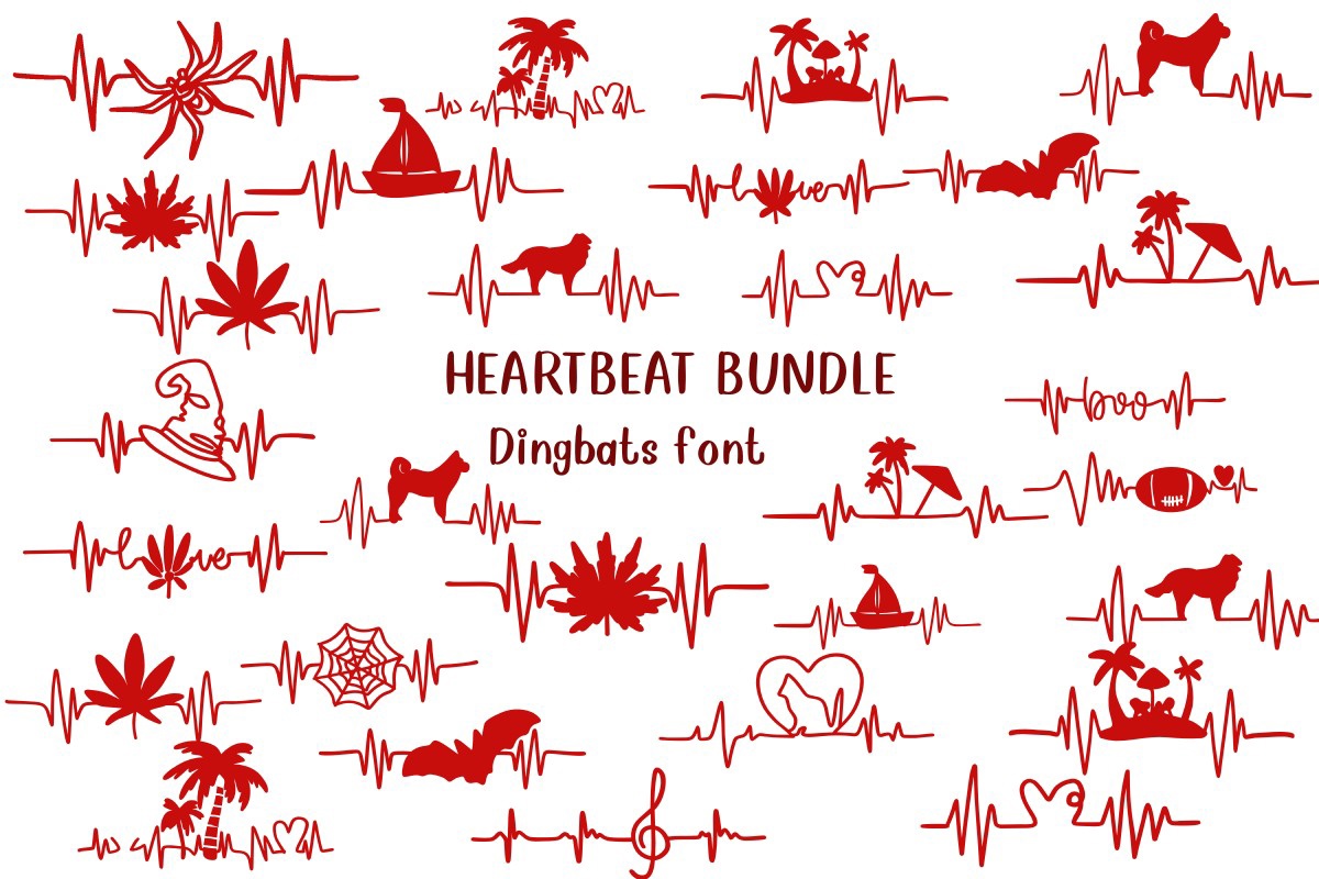 폰트 Heartbeat Bundle