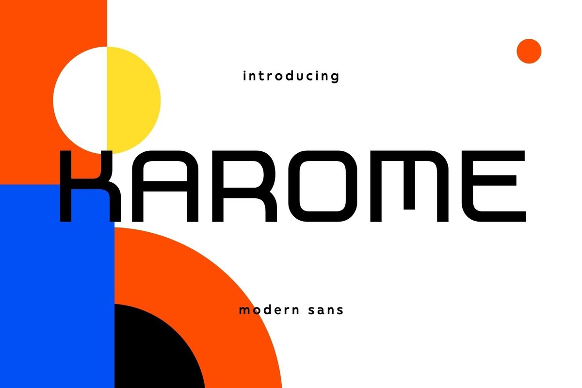 폰트 Karome