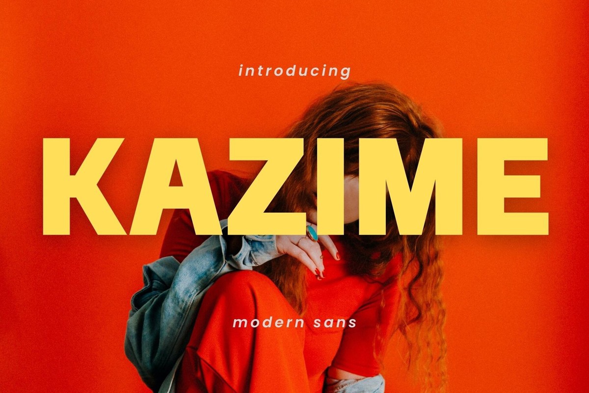 폰트 Kazime