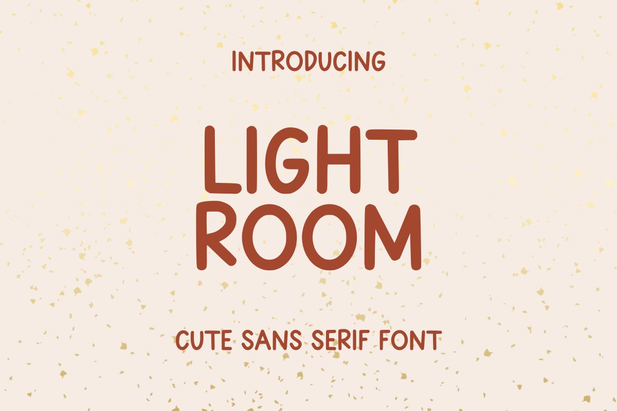 폰트 Light Room