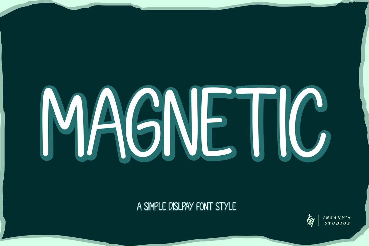 폰트 Magnetic