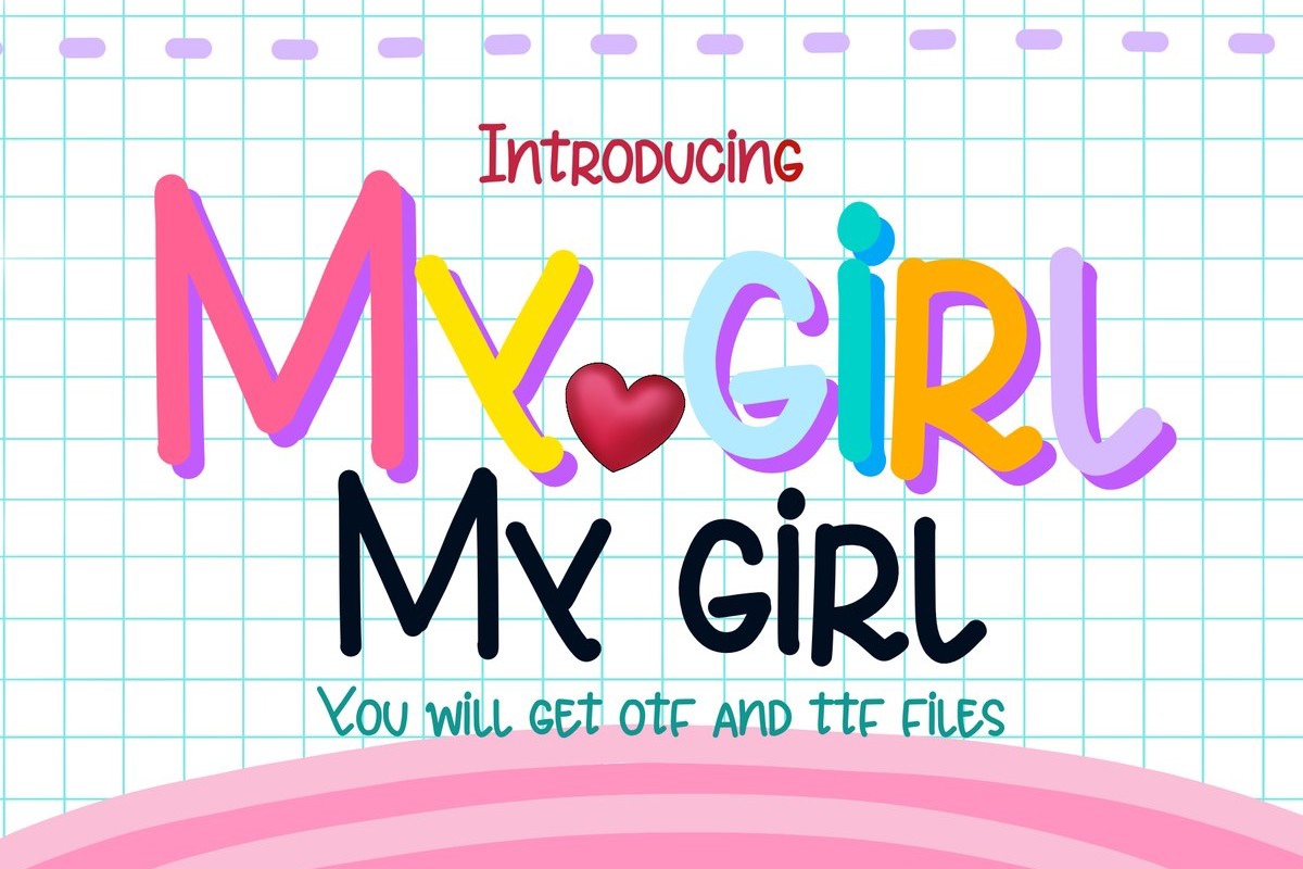 폰트 My Girl