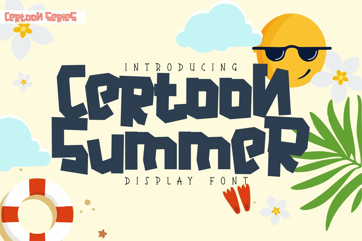폰트 CertooN SummeR
