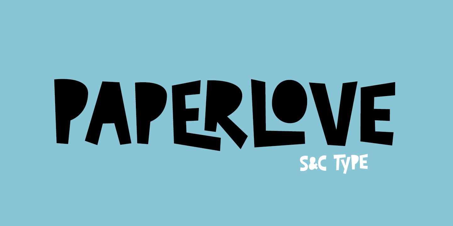 폰트 Paperlove