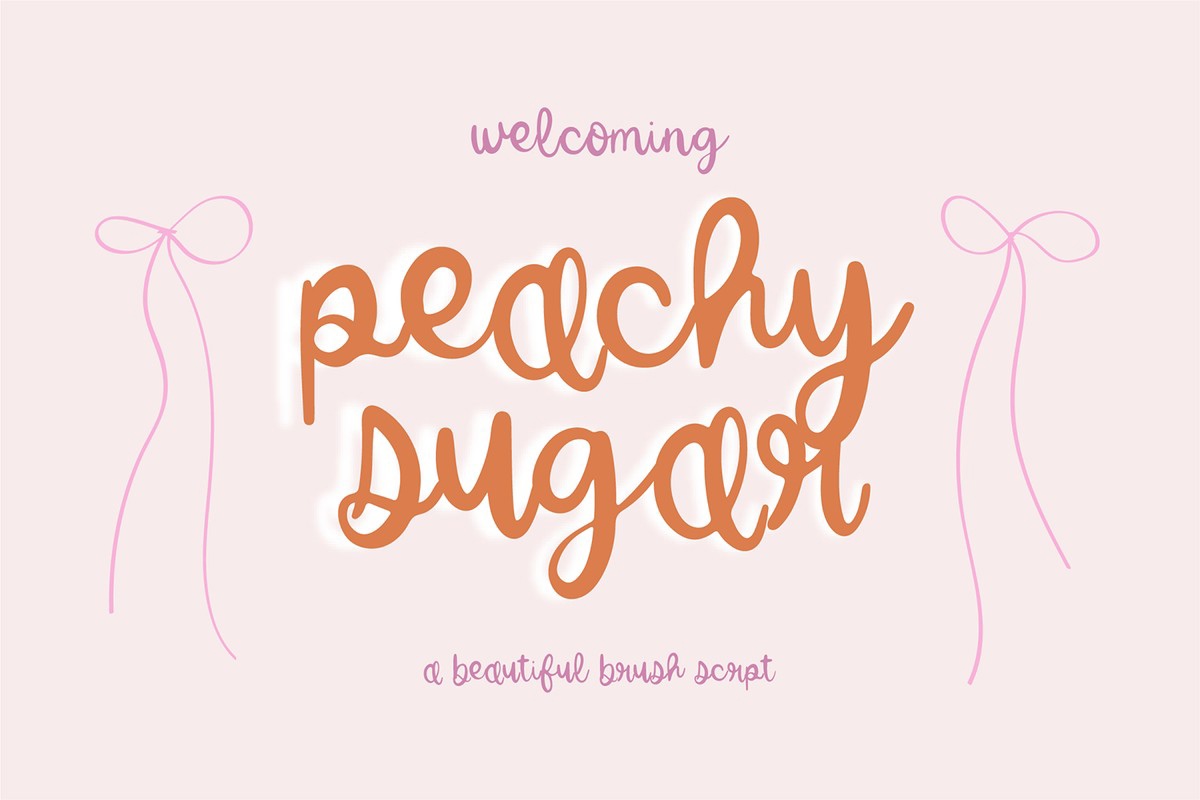 폰트 BFC Peachy Sugar