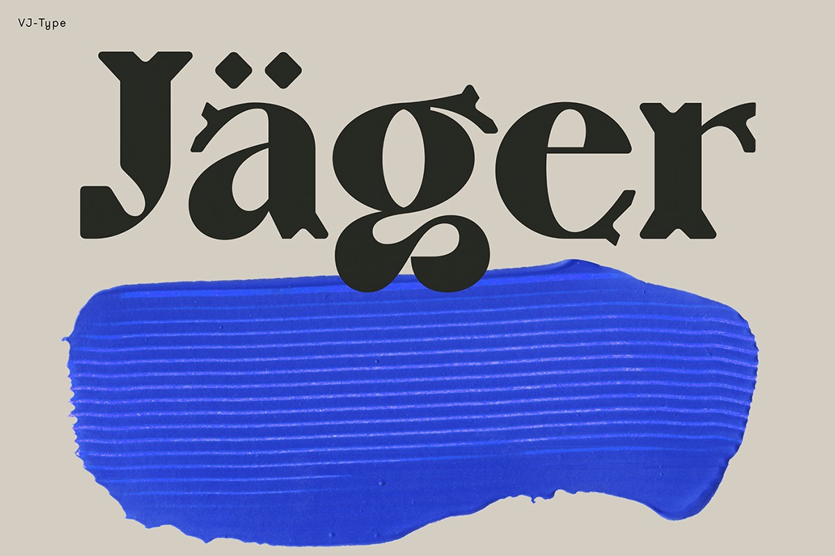 폰트 VJ Jager