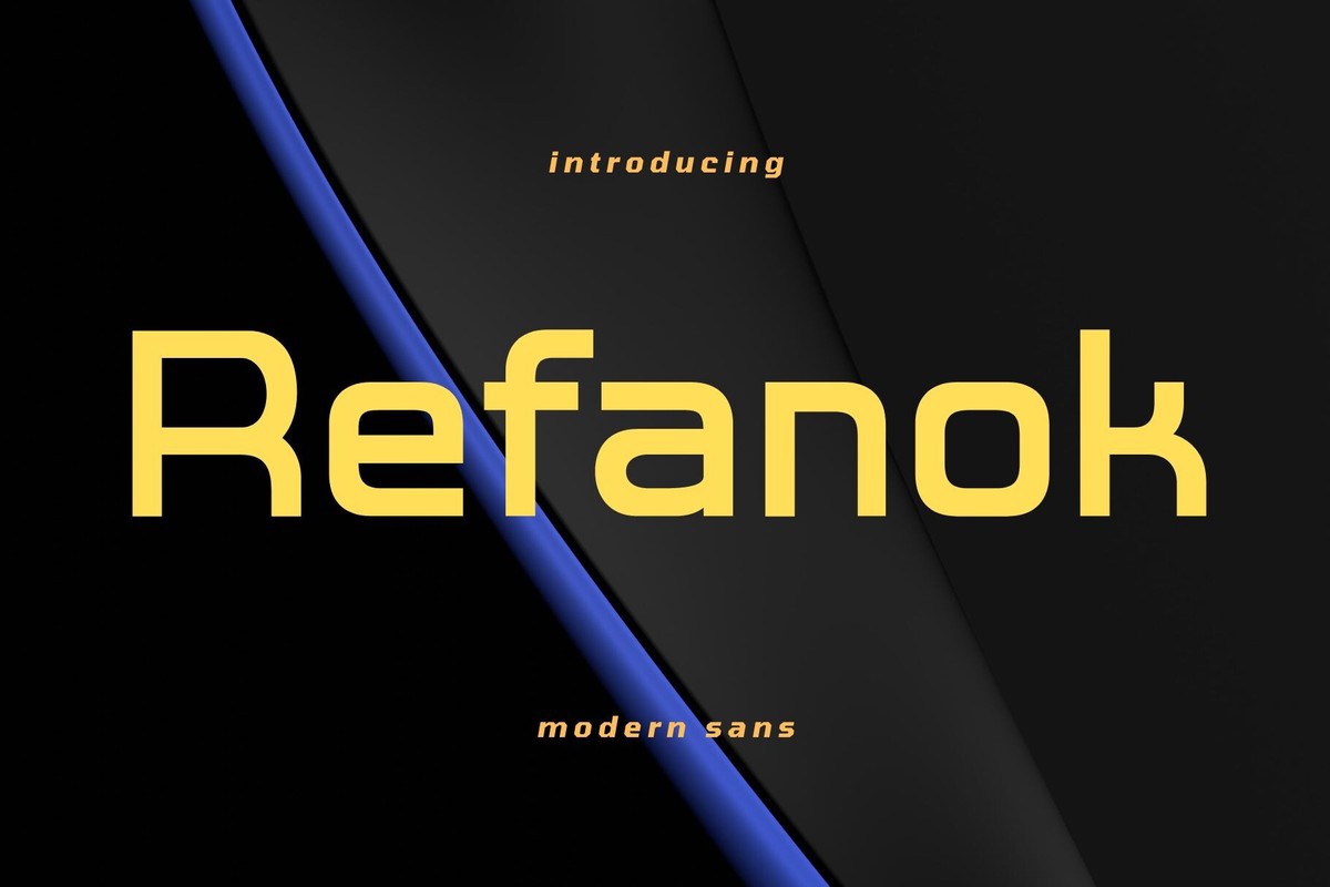 폰트 Refanok