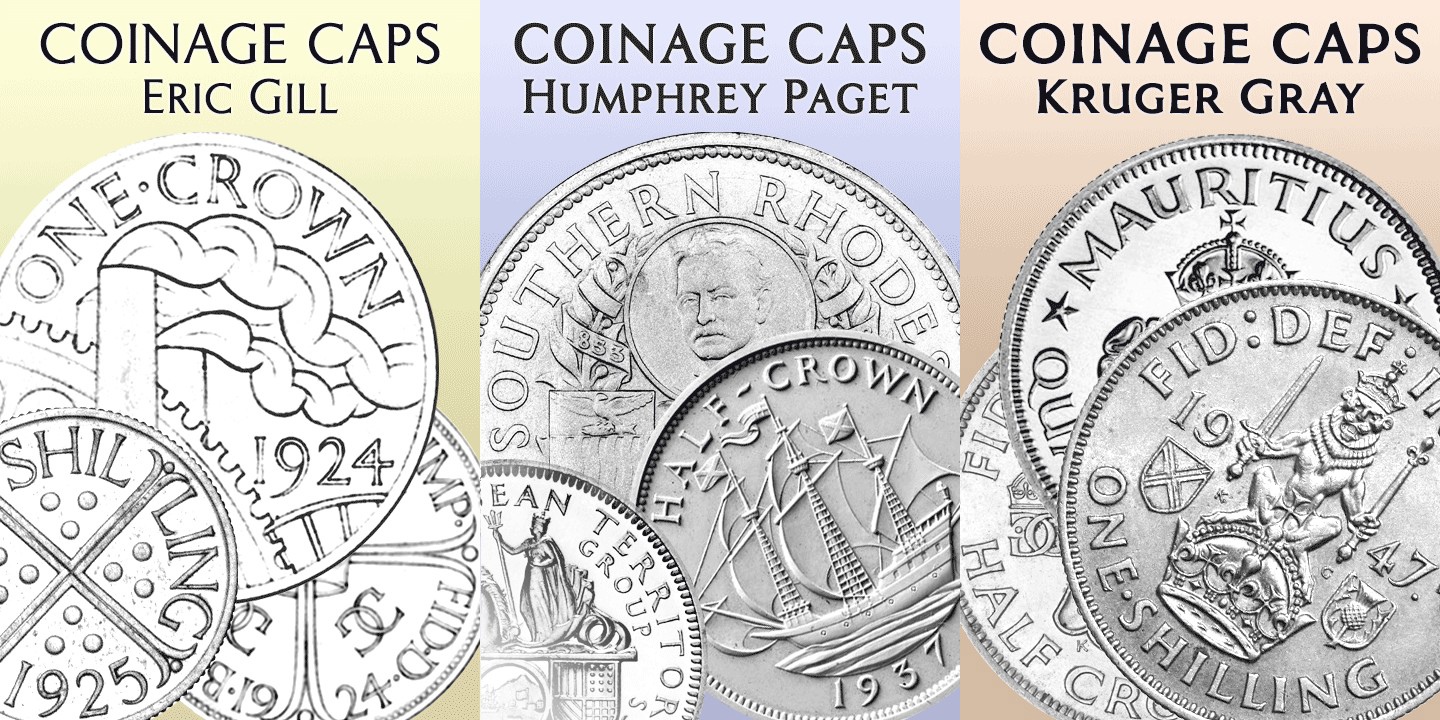 폰트 Coinage Caps