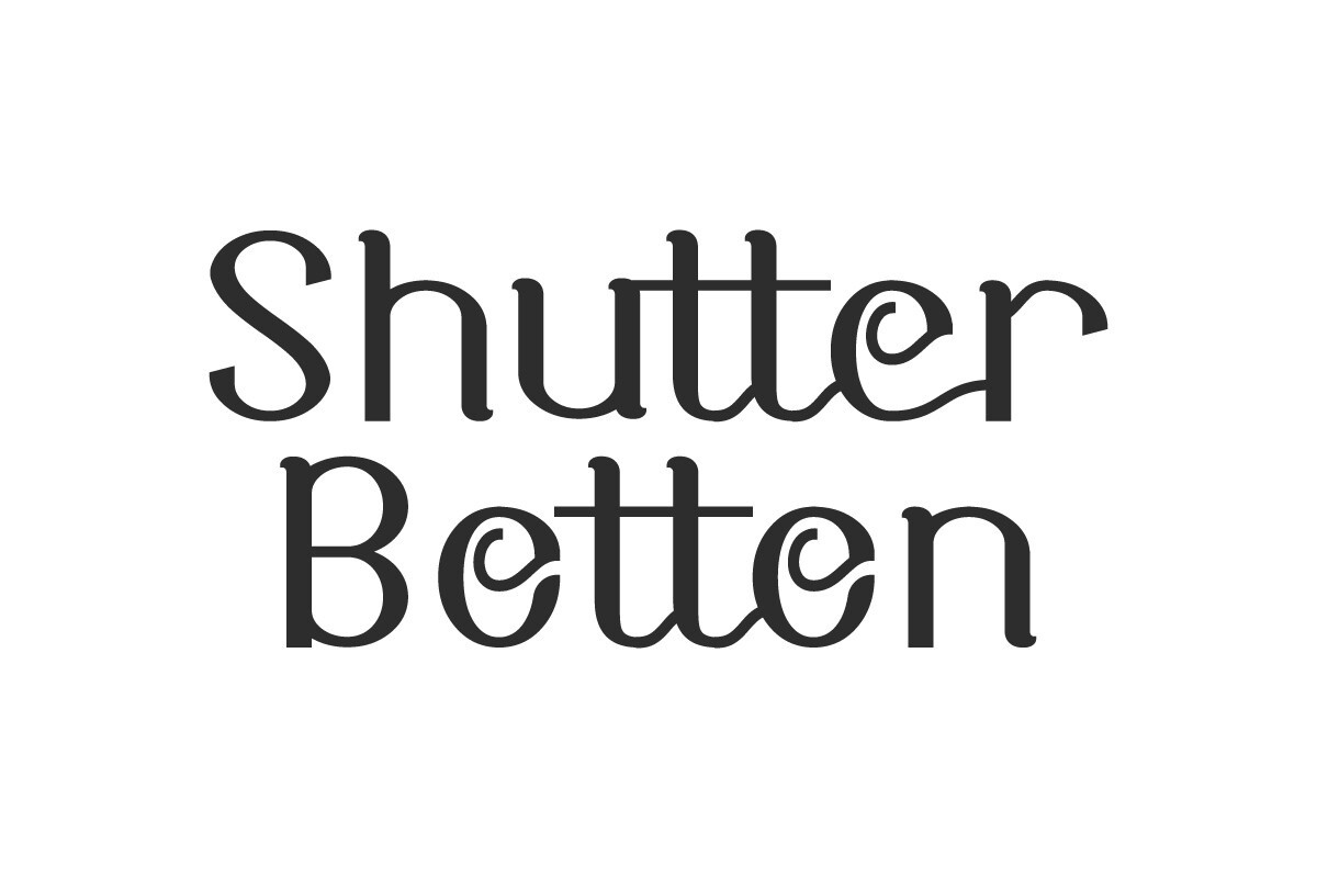 폰트 Shutter Botton