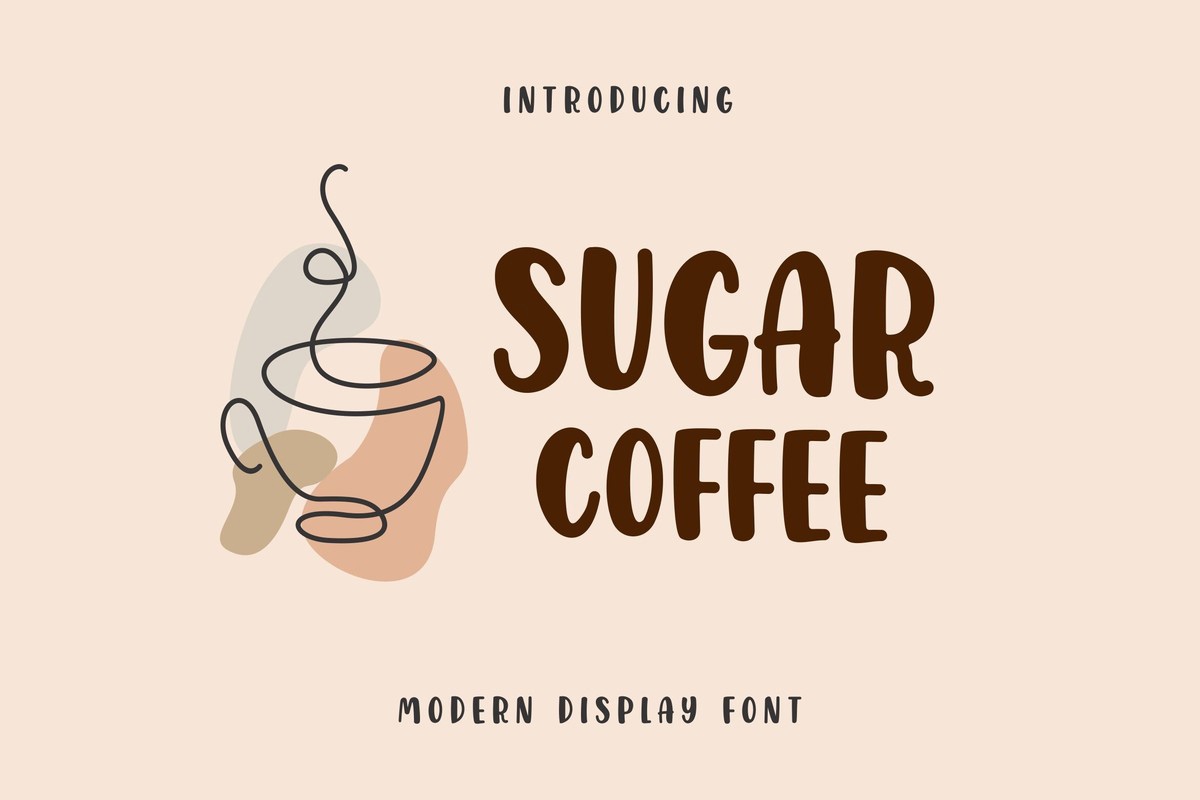 폰트 Sugar Coffee