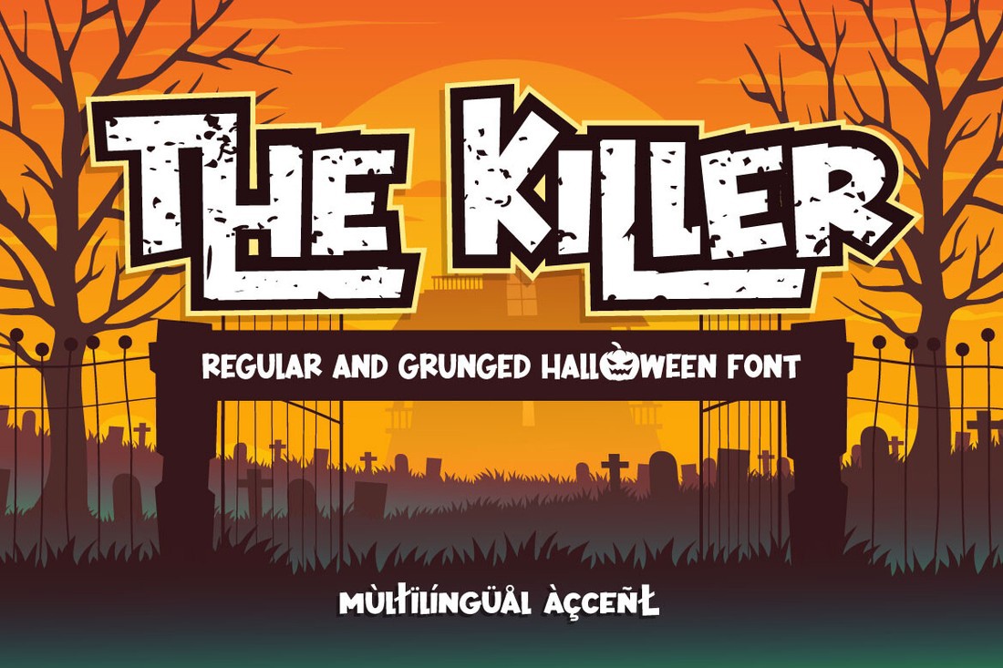 폰트 The Killer Grunge