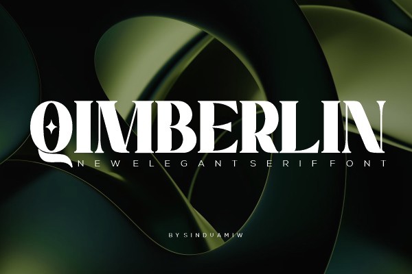 폰트 Qimberlin