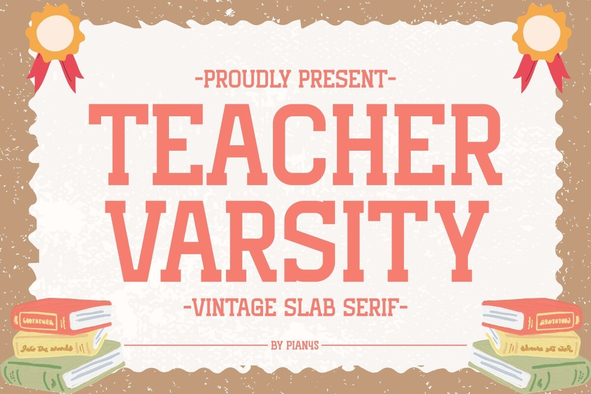 폰트 Teacher Varsity