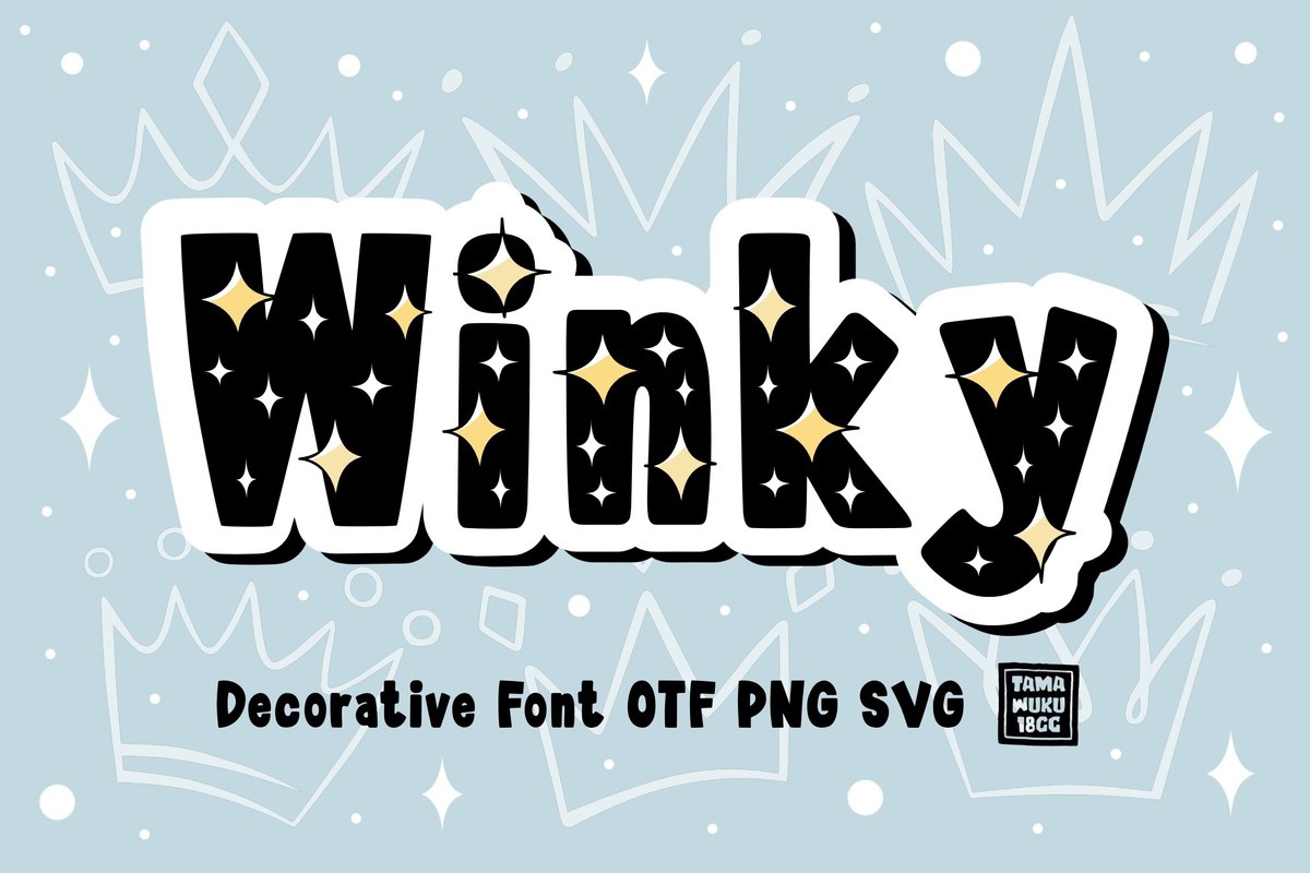폰트 Winky