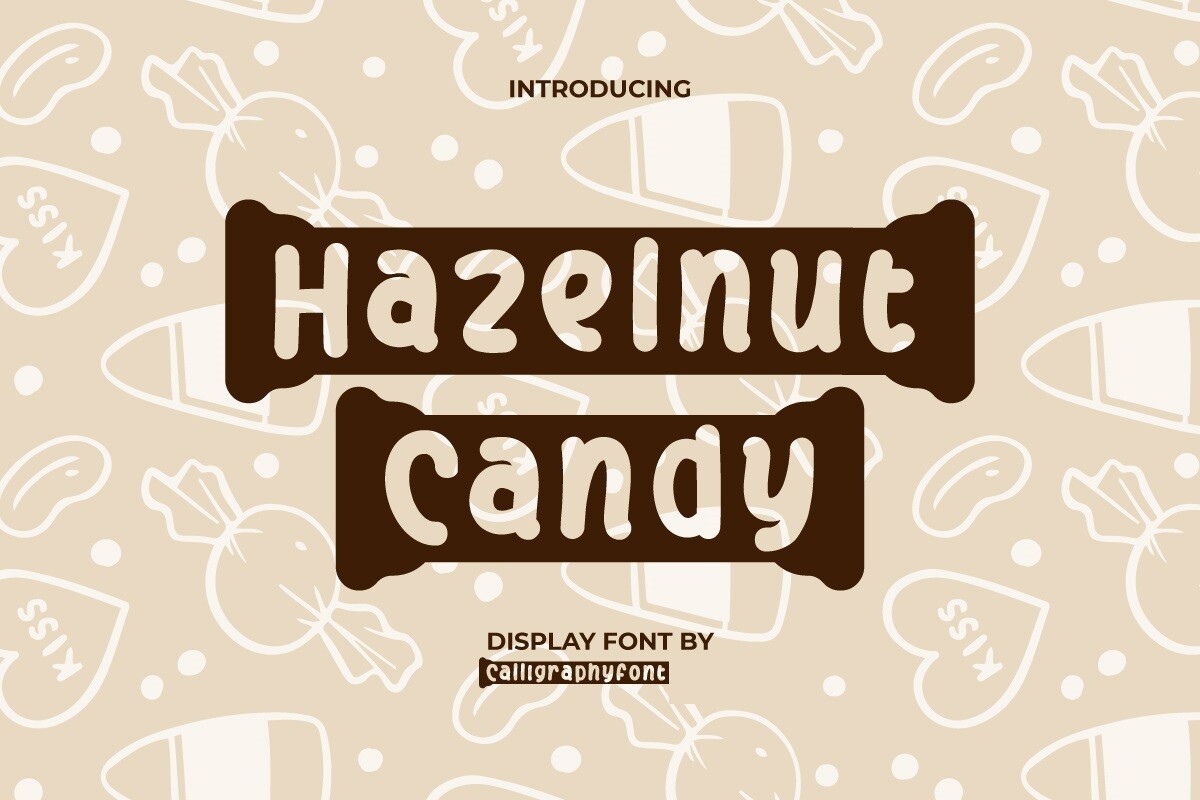 폰트 Hazelnut Candy