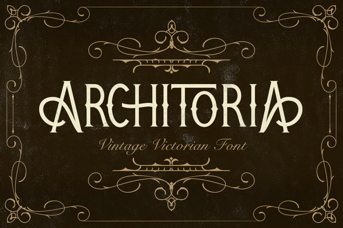 폰트 Architoria